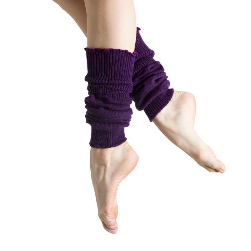 Maglieria Bloch Anna Legwarmers Donna Viola | ZITNQ71312