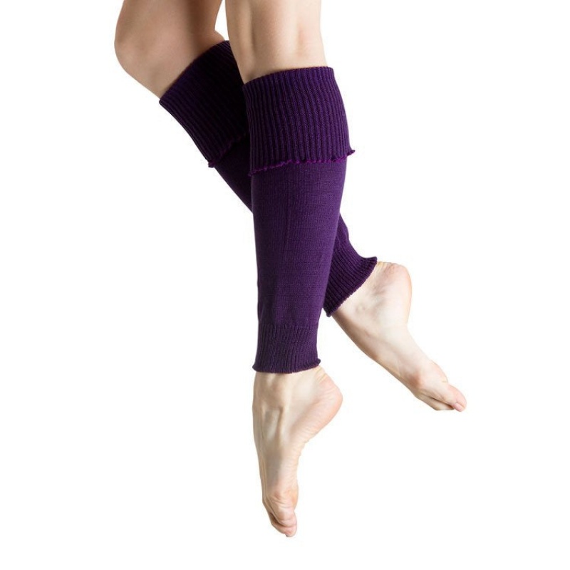 Maglieria Bloch Anna Legwarmers Donna Viola | ZITNQ71312