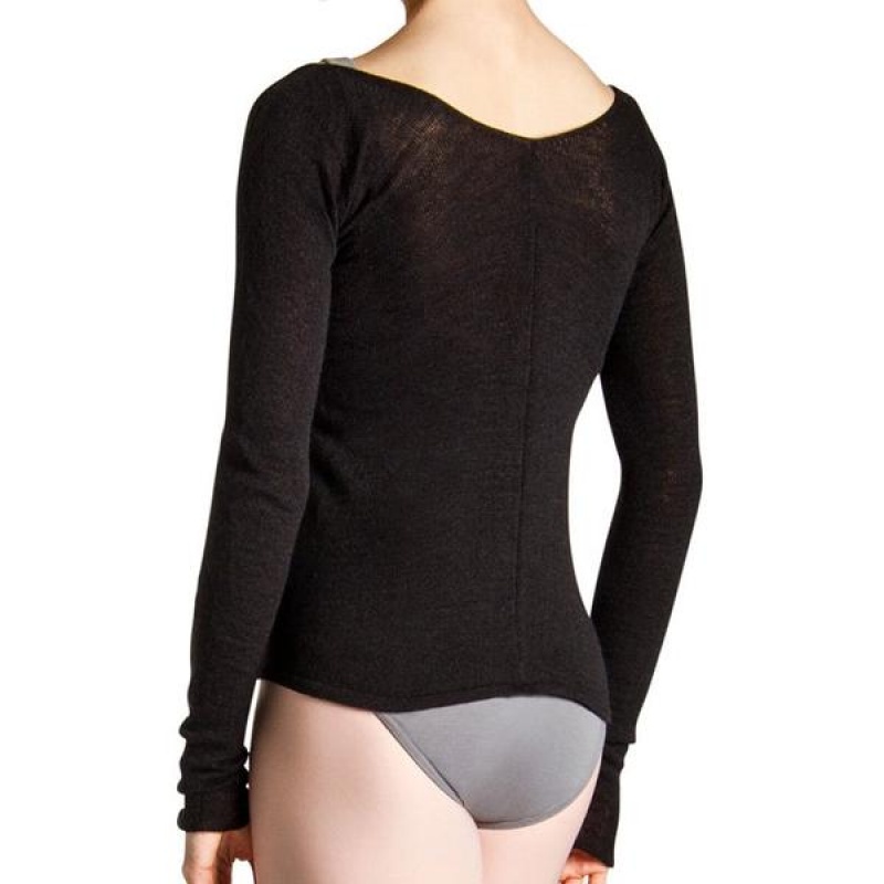 Maglieria Bloch Kara Long Sleeve Donna Nere | ITEAH19951