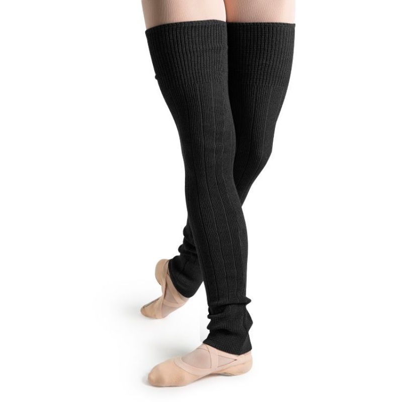 Maglieria Bloch Long Costine Legwarmers Donna Nere | YITVQ11688