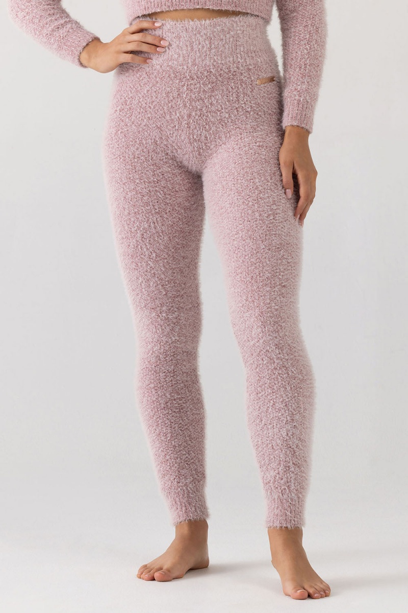 Maglieria Bloch Popcorn Stitch Tight Donna Rosa | LITSX31672