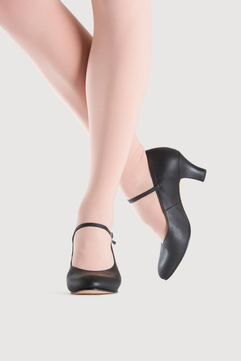 Tap & Scarpe da palcoscenico Bloch Cabaret Donna Nere | PITQX34261