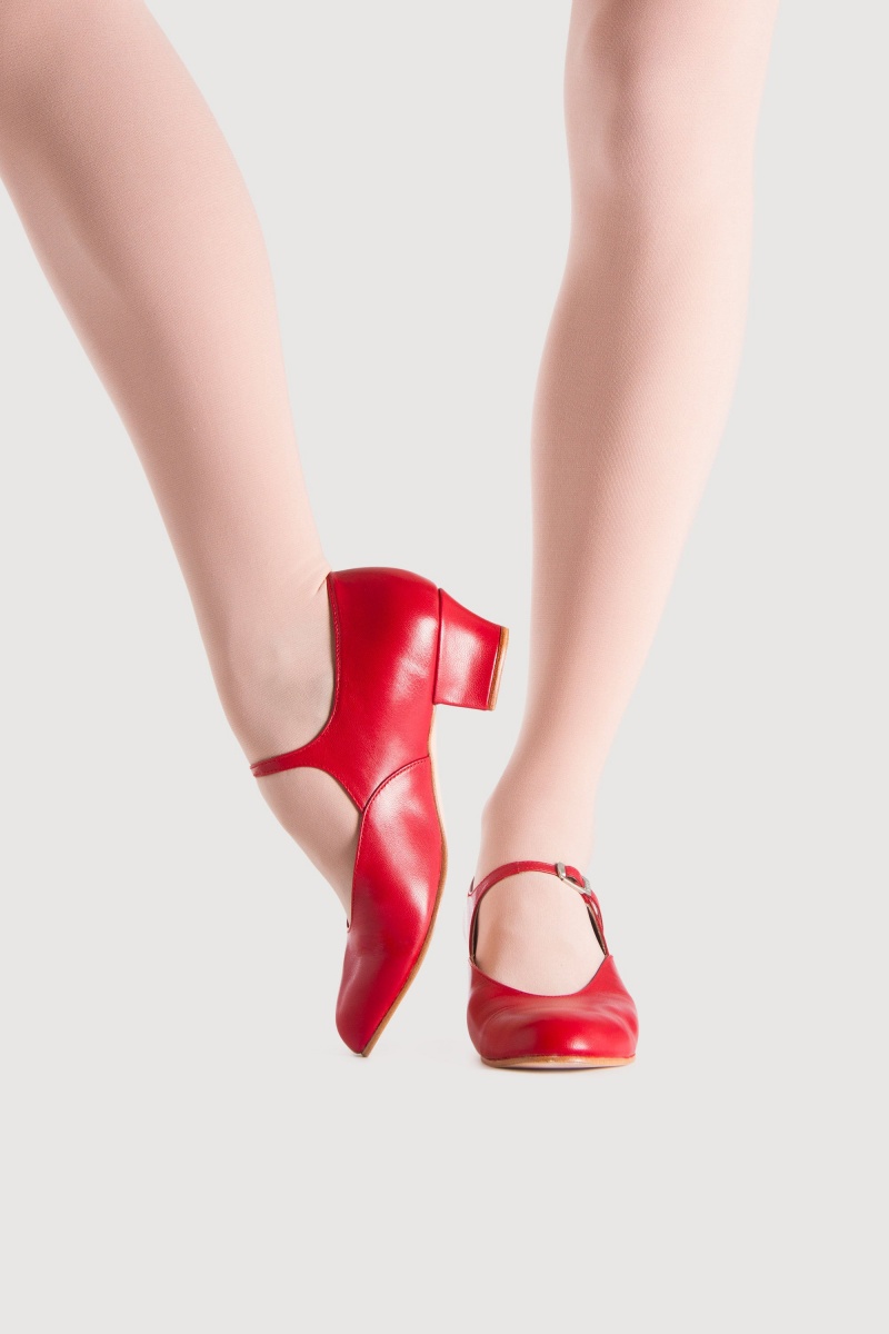 Tap & Scarpe da palcoscenico Bloch Showstopper Donna Rosse | ITDYB57278