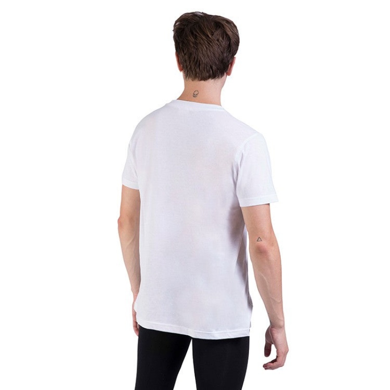 Top Bloch Heath Relaxed Slim Fit Uomo Bianche | PITER26953