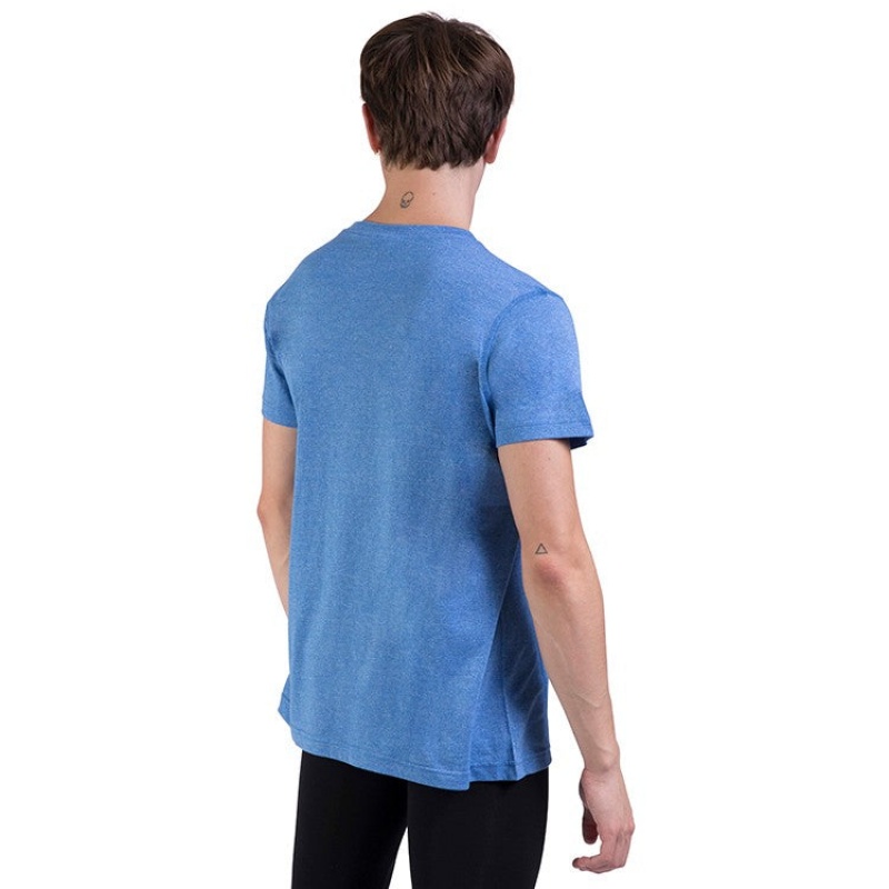 Top Bloch Heath Relaxed Slim Fit Uomo Blu Reale | TITWZ61370