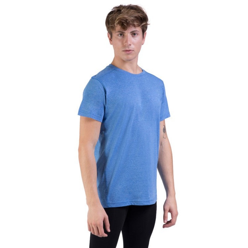 Top Bloch Heath Relaxed Slim Fit Uomo Blu Reale | TITWZ61370