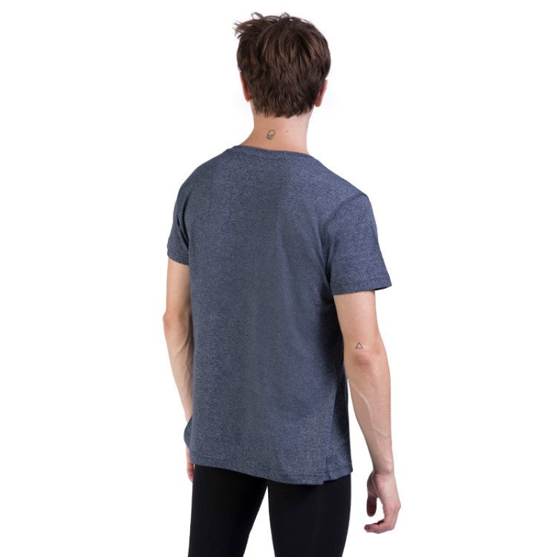 Top Bloch Heath Relaxed Slim Fit Uomo Blu Marino | ITXMI32150