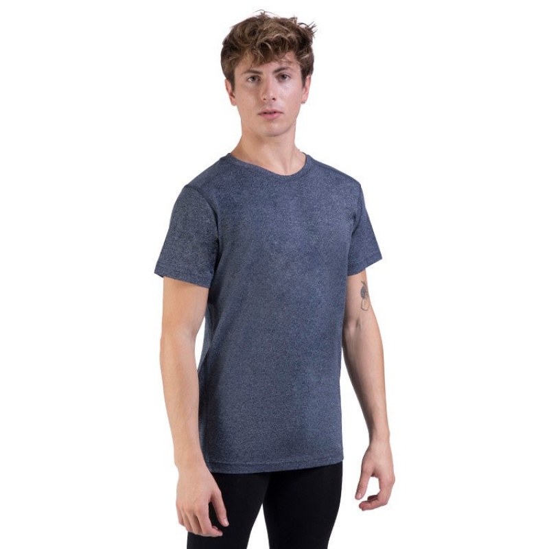 Top Bloch Heath Relaxed Slim Fit Uomo Blu Marino | ITXMI32150