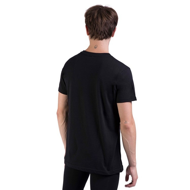 Top Bloch Heath Relaxed Slim Fit Uomo Nere | ZITNQ56806