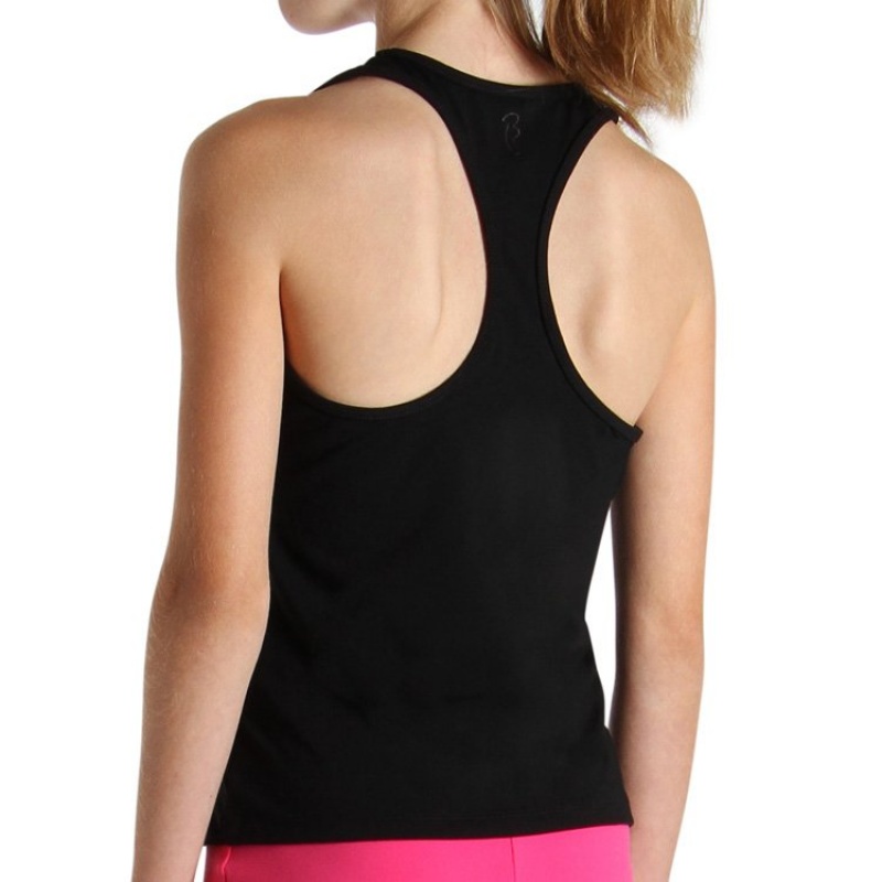 Top Bloch T Back Singlet Bambino Nere | BITSO11098