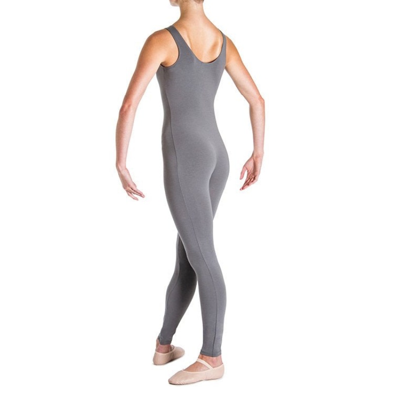 Unitard Bloch Utano Scoop Neck Donna Slate | MITFT24230