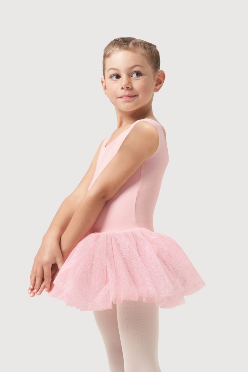 Vestito Bloch Sparkle Bambino Rosa | XITBH23447